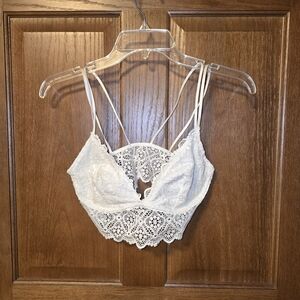 Auden Cream Lace Bralette